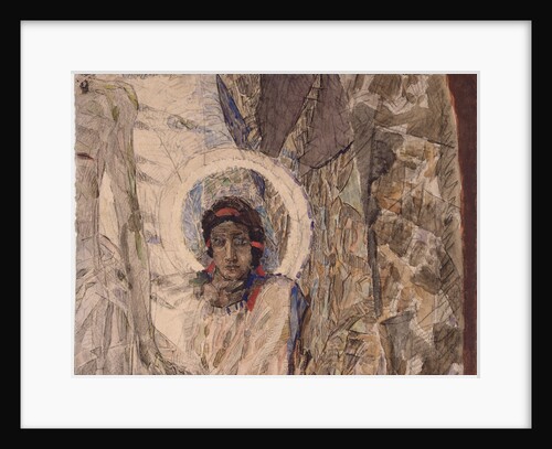 Angels Head, 1887 by Mikhail Alexandrovich Vrubel