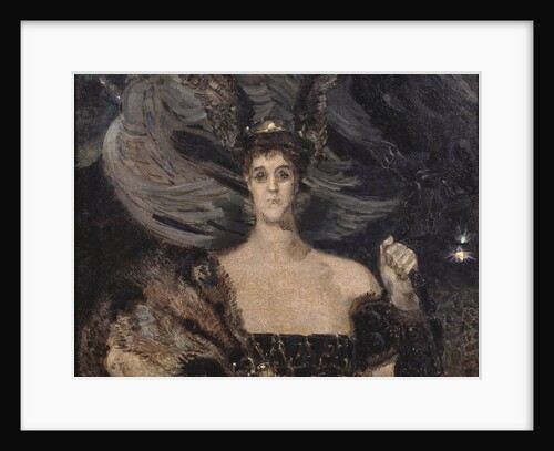 The Valkyrie. Portrait of the artist and patron Countess Maria Tenisheva, 1899 by Mikhail Alexandrovich Vrubel