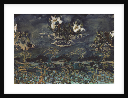 Water Lilies by Mikhail Alexandrovich Vrubel