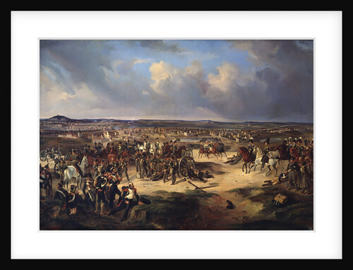 The Battle of Paris on March 17, 1814, 1834 by Gottfried Willewalde