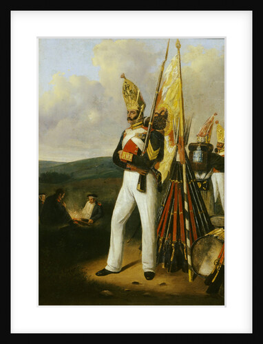 Grenadier of the Pavlovsky Lifeguards Regiment, 1840s by Gottfried Willewalde
