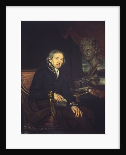 Portrait of the artist Dimitri Levitsky, 1812 by Ivan Eremeevich Yakovlev
