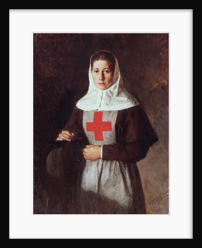 A nurse, 1886 by Nikolai Alexandrovich Yaroshenko