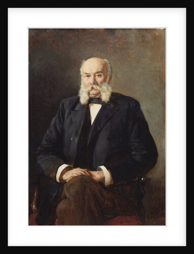 Portrait of the author Ivan Goncharov, 1888 by Nikolai Alexandrovich Yaroshenko
