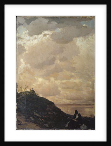 Heavenly space, 1911 by Viktor Ivanovich Zarubin