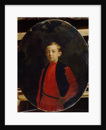 Portrait of Tsarevich Nicholas Alexandrovich of Russia (1843?1865) by Sergei Konstantinovich Zaryanko