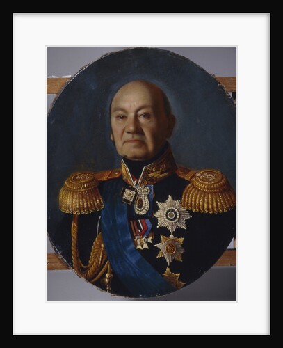Portrait of Count Arseny Andreyevich Zakrevsky (1783?1865), after 1848 by Sergei Konstantinovich Zaryanko