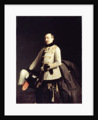 Portrait of Alexander Dmitrievich Ponomarev, Poruchik of His Majestys Life-Guards Hussar Regiment, 1855 by Sergei Konstantinovich Zaryanko