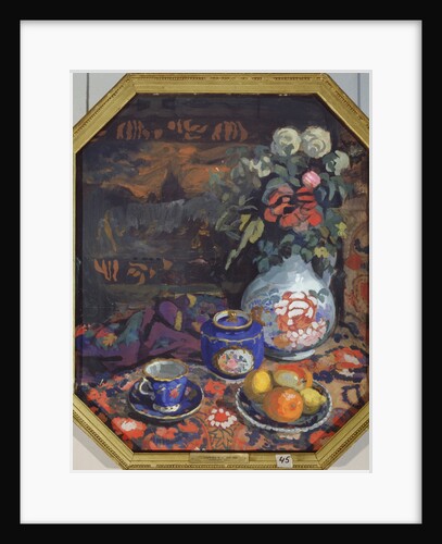 Still life, 1914 by Nikolai Semyonovich Zaytsev