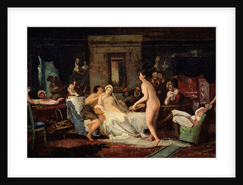 Eve-of-the-wedding Party in a Bath, 1885 by Firs Sergeevich Zhuravlev