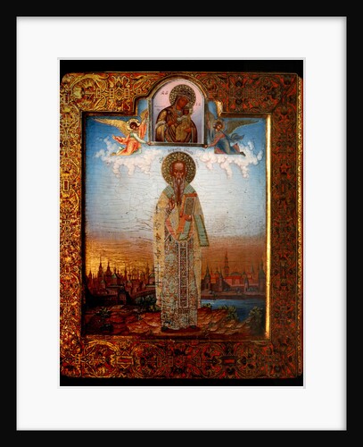 Saint Porphyrius of Gaza, End of 19th cen by Osip Semionovich Chirikov