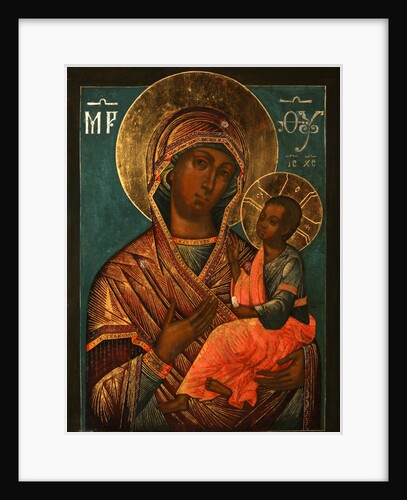 The Virgin Hodegetria, Early 18th cen by Yegor Ivanovich Grek