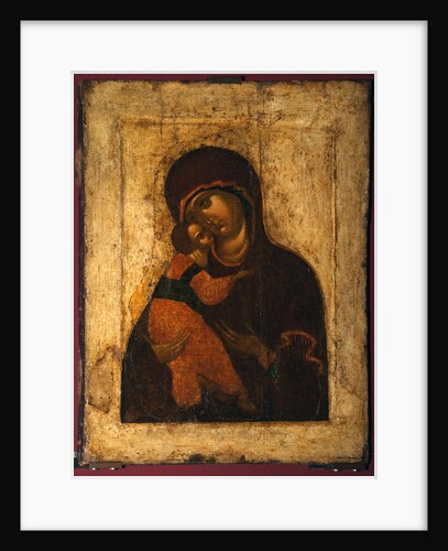 The Virgin of Vladimir, Last quarter of 15th cen by Russian icon