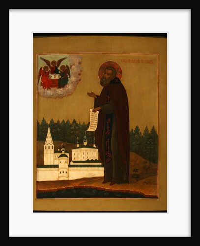 Saint Macarius of Unzha, Early 20th cen by Russian icon