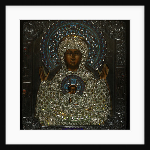 Our Lady of the Sign, Early 18th cen by Russian icon