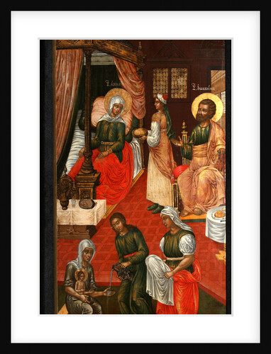 The Nativity of the Virgin, 1715 by Cornili Ulanov