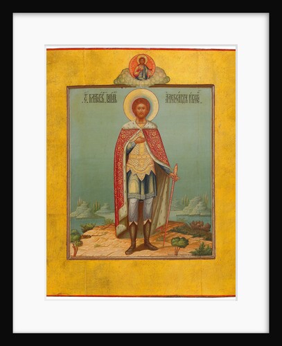 Saint Alexander Nevsky, 19th century by Osip Semionovich Chirikov