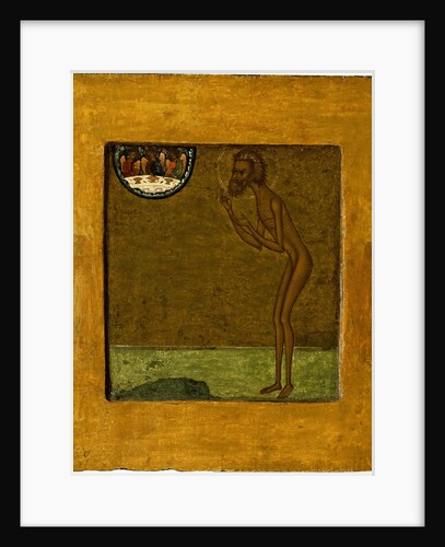 Basil the Blessed by Russian icon