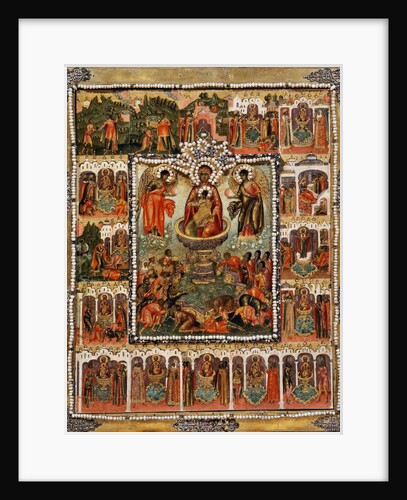 Theotokos Life-giving Spring, 1670 by Simon Fyodorovich Ushakov