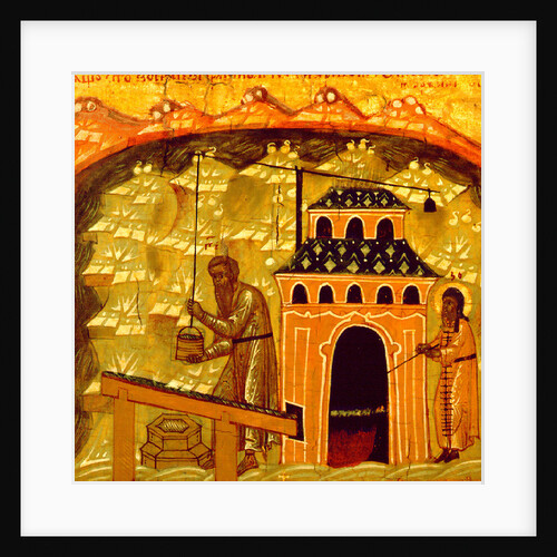 Salt production in the Solovetsky Transfiguration Monastery on the Solovetsky Islands, 17th century by Ancient Russian Art
