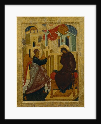 The Annunciation, 1497 by Russian icon