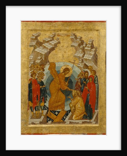 The Descent into Hell, 1497 by Russian icon