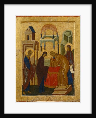 The Presentation of the Virgin Mary, 1497 by Russian icon