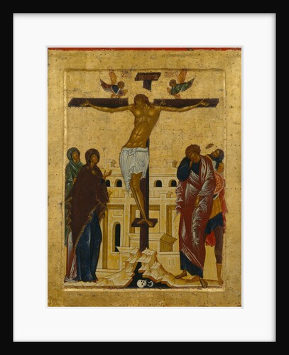 The Crucifixion, 1497 by Russian icon