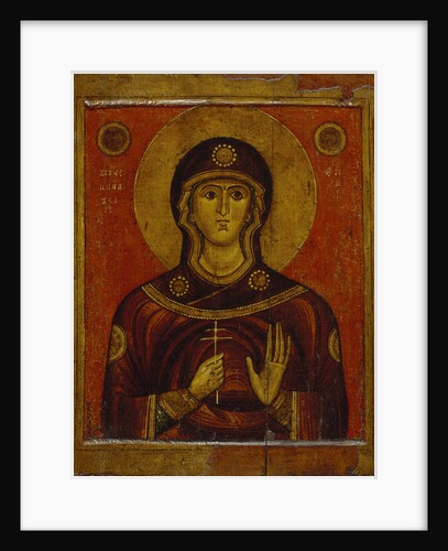 Saint Juliana, Early 13th cen by Russian icon