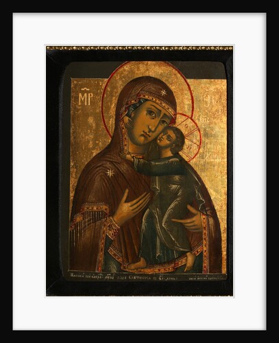 The Virgin of the Tolga (Called Tolgskaya), 1739 by Russian icon