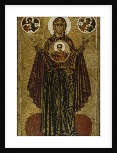 Our Lady of the Great Panagia (Orante), Early 13th cen by Russian icon