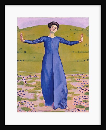 Song from afar, 1906 by Ferdinand Hodler