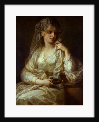 Portrait of a Lady as a Vestal Virgin, 1782 by Angelika Kauffmann
