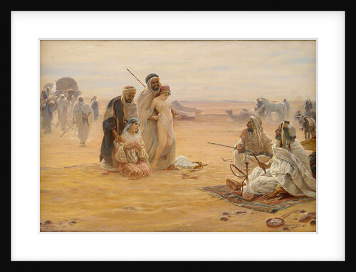 The Slave Market, 1910 by Otto Pilny