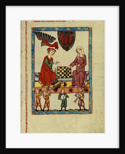Margrave Otto IV of Brandenburg Playing Chess by Anonymous