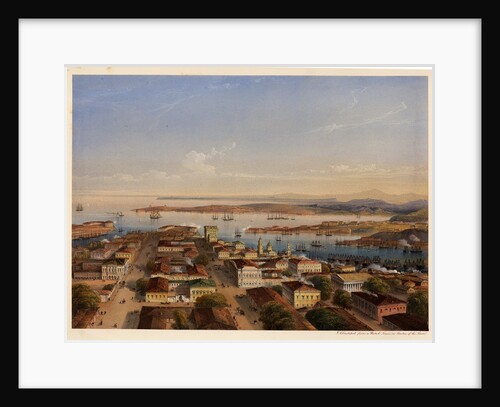 General View of Sevastopol, 1856 by Carlo Bossoli