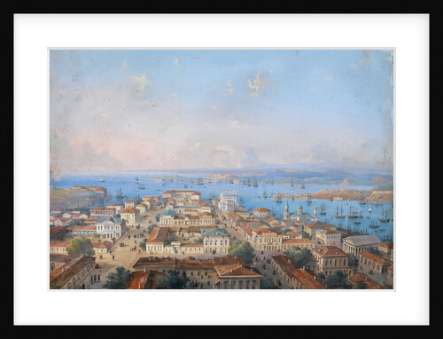 View of Sevastopol, 1860s-1870s by Carlo Bossoli