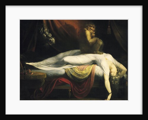 The Nightmare I, 1781 by Johann Heinrich Füssli