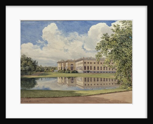 The Alexander Palace in Tsarskoye Selo, 1831 by Gerhard Wilhelm von Reutern