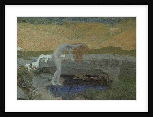 Vanity (La Vanità), 1897 by Giovanni Segantini