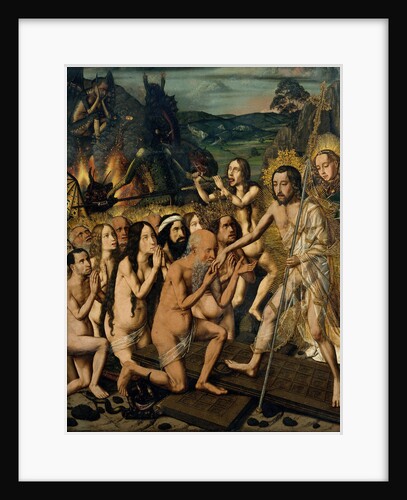 Descent of Christ into Limbo, ca 1475 by Bartolomé Bermejo