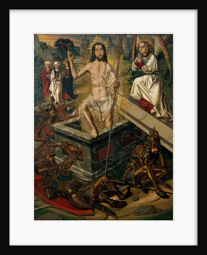 The Resurrection, ca 1475 by Bartolomé Bermejo