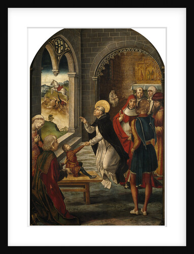 Saint Dominic Resurrects a Boy, 1493-1499 by Pedro Berruguete