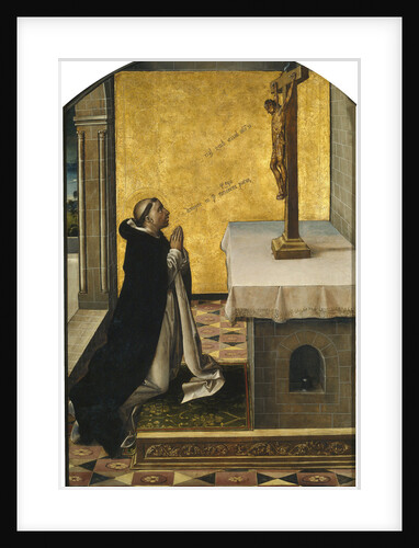 Saint Peter Martyr at Prayer, 1493-1499 by Pedro Berruguete