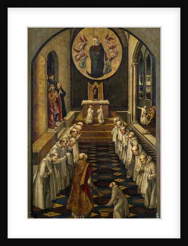 The Apparition of the Virgin to a Dominican Community, 1493-1499 by Pedro Berruguete