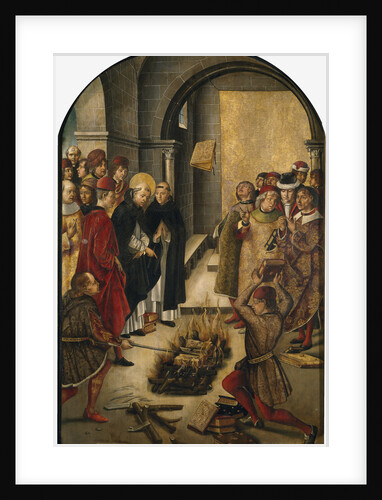 The Disputation between Saint Dominic and the Albigensians, 1493-1499 by Pedro Berruguete