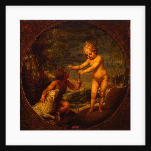 Christ and John the Baptist as Children, ca 1665 by Alonso Cano