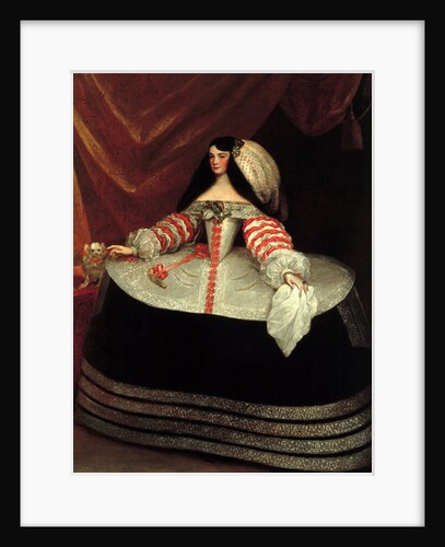 Inés de Zúñiga, Countess of Monterrey, 1660-1670 by Juan Carreño de Miranda