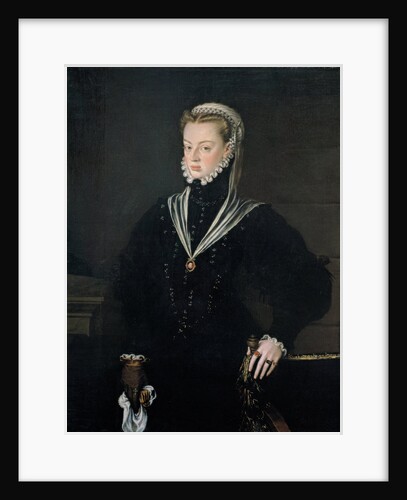 Portrait of Archduchess Joanna of Austria, Princess of Portugal, ca 1557 by Alonso Sánchez Coello