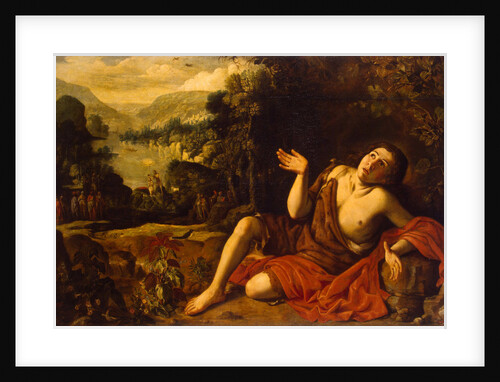 Saint John the Baptist in the Desert, 1630 by Francisco Collantes